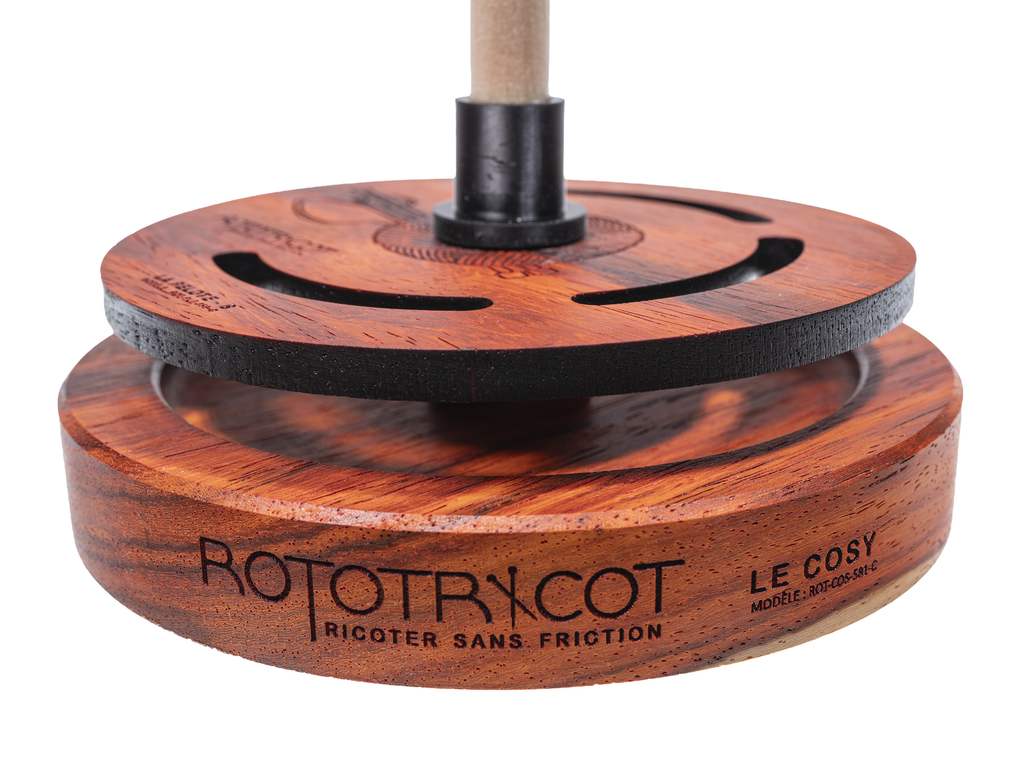 Rototricot Collection – La Pelote | Padouk | Prêt à expédier